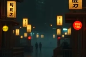 暗房放映员封面，红灯下的显影盘与底片